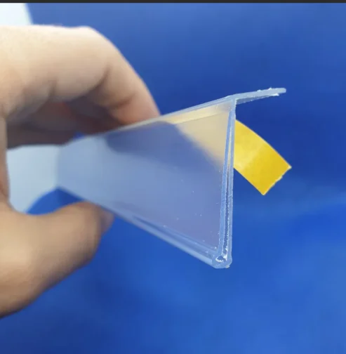 

Acrylic transparent corner protection strip Right Angle Plastic bar L-shaped External corner anti-collision strip