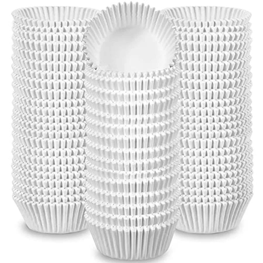 1000 Counts Cupcake Liners for Baking Liners Paper Cupcake Wrappers Bulk Cup Cake Cases Muffin Baking Paper Cups for Candy Cook