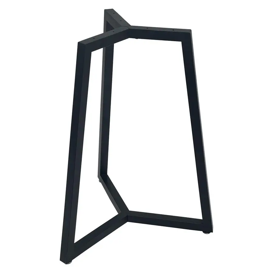 

Round Metal Coffee Table Legs,28 Inch Black Iron Dining Table Base Only,Large Circle End Table Legs