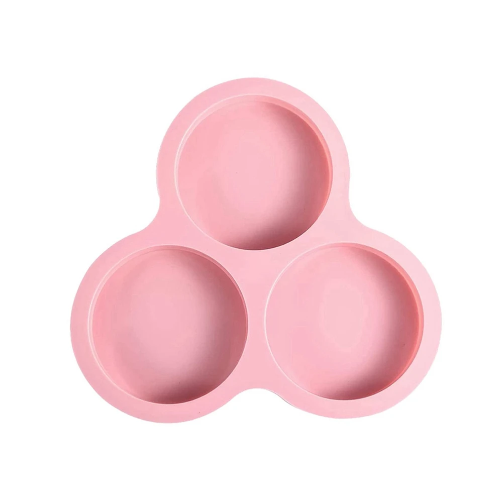 Reusable Silicone Mold Air Fryer Egg Pan Cakes Dessert Baked Goods Tools Pink