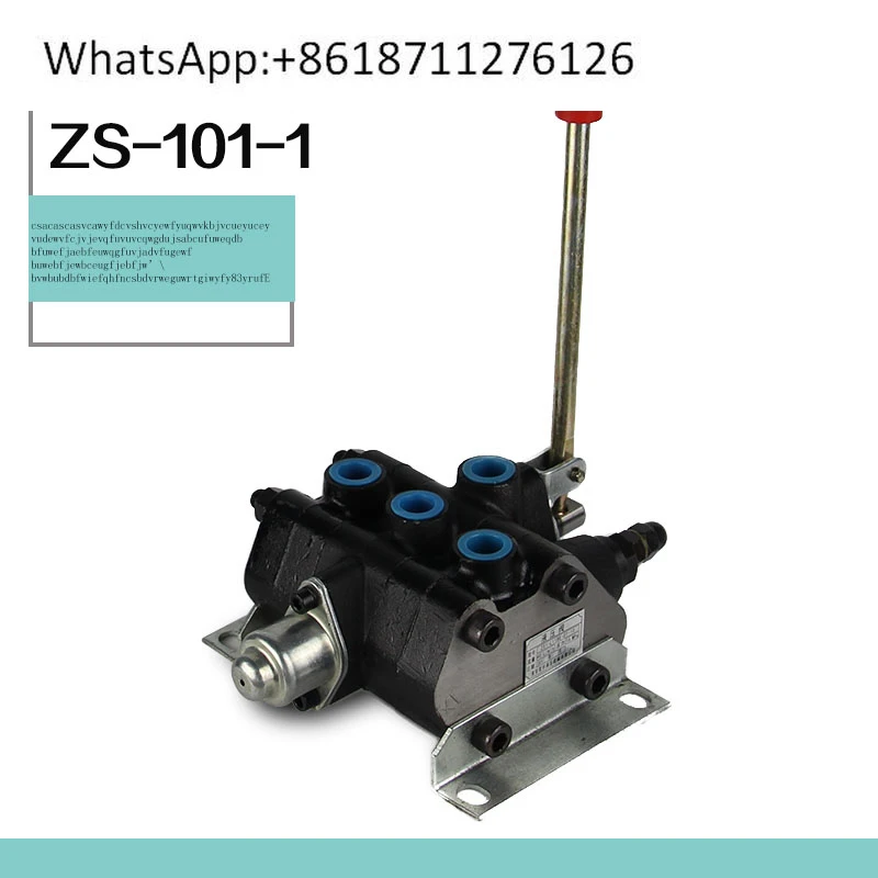

ZS101 two-way valve, hydraulic manual directional valve sharding hydraulic valve'multi-way valve distributor hydraulic