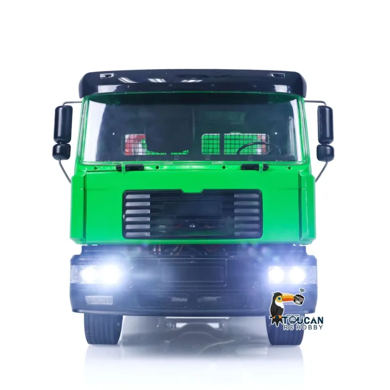 1/14 الهيدروليكية RC تخطي محمل توكان شاحنة مطلية VL18U F2000 سوينغ الذراع تحميل قلابة تجميعها نموذج ث/ 4-way عكس صمام