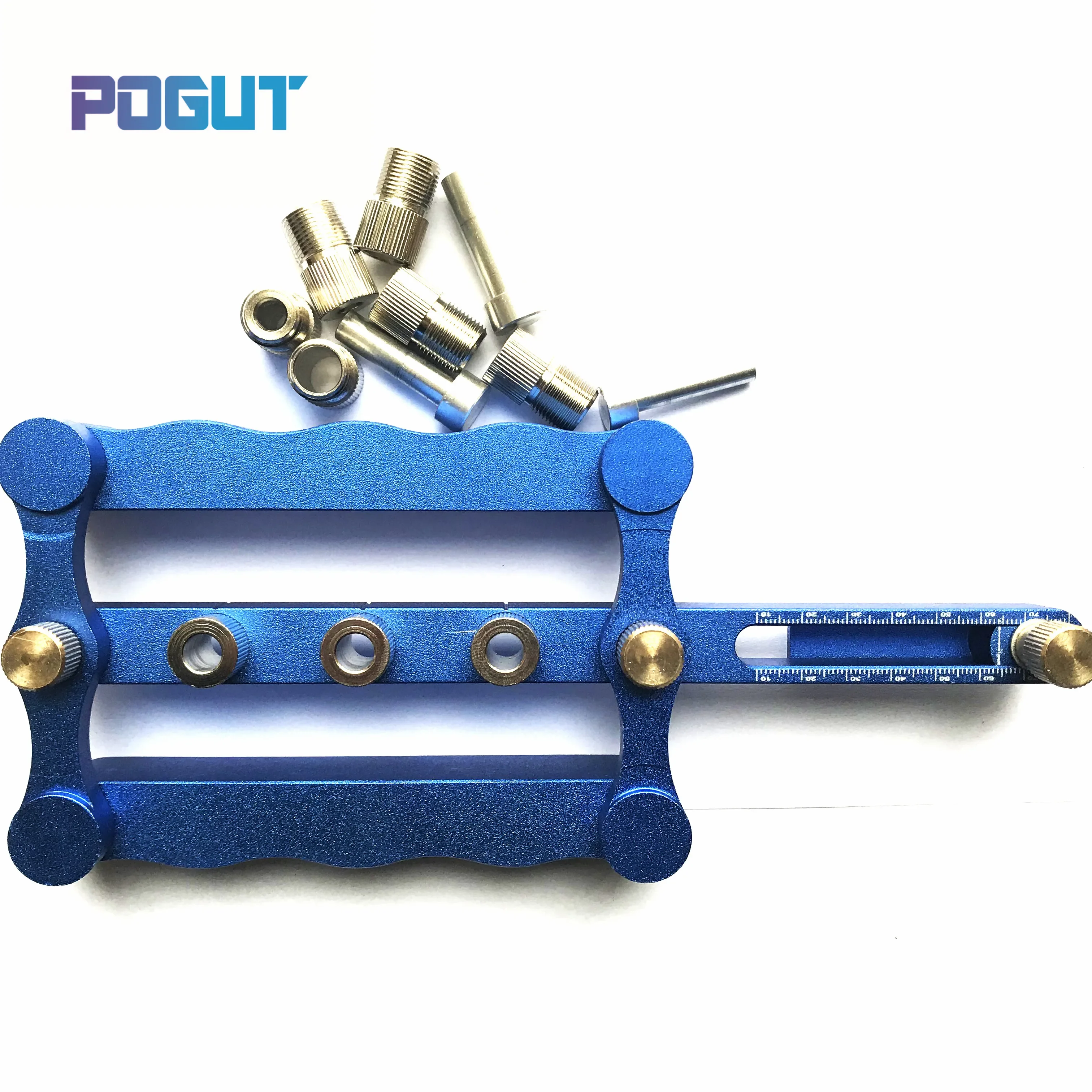 Self Centering Dowel Jig for Corner Edge Surface Joints Drilling Wood Clamp Tool