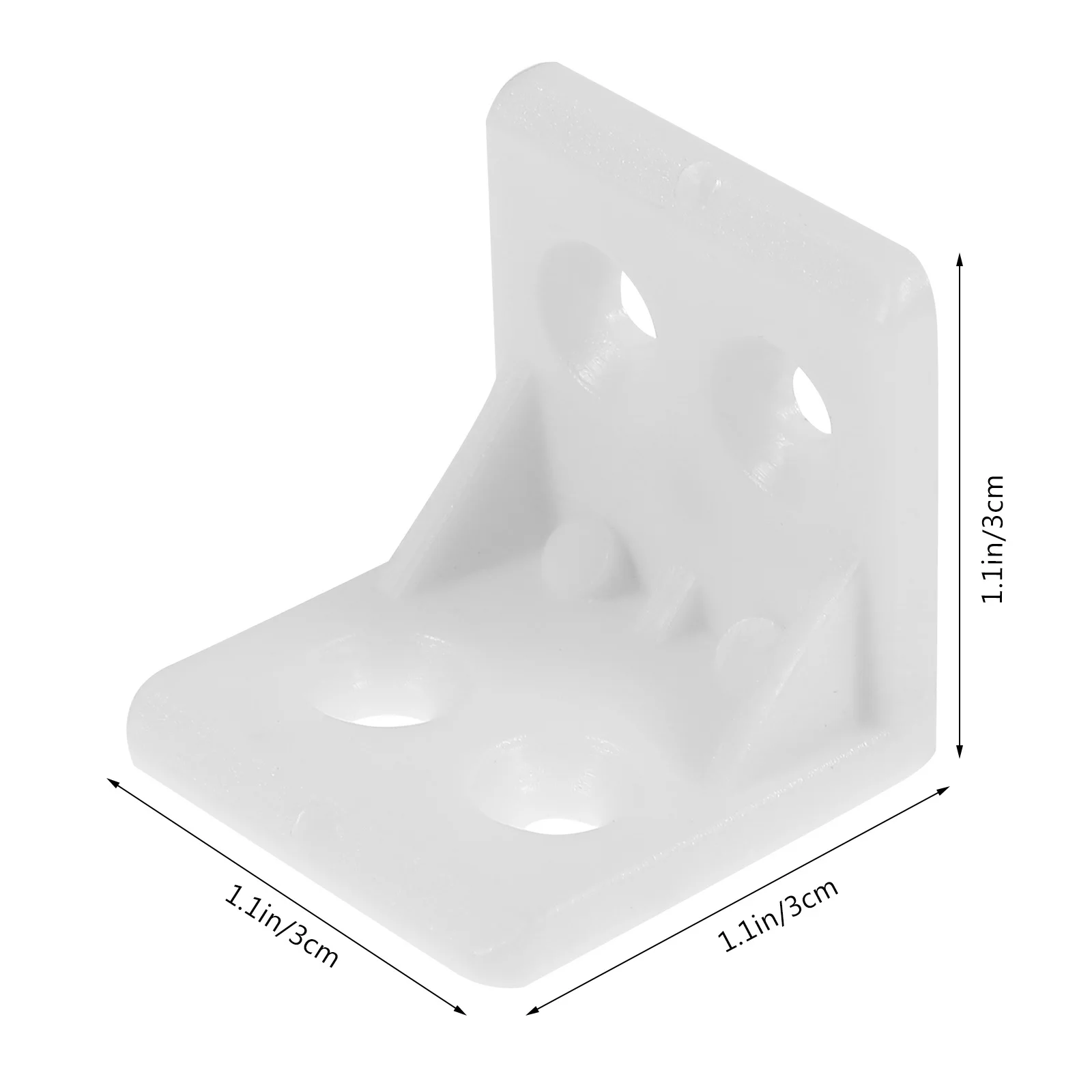 

100 Furniture Repair Plates Right Angle Corner Bracket Durable Practical Mending Brace Stable Fixing Corner Holder