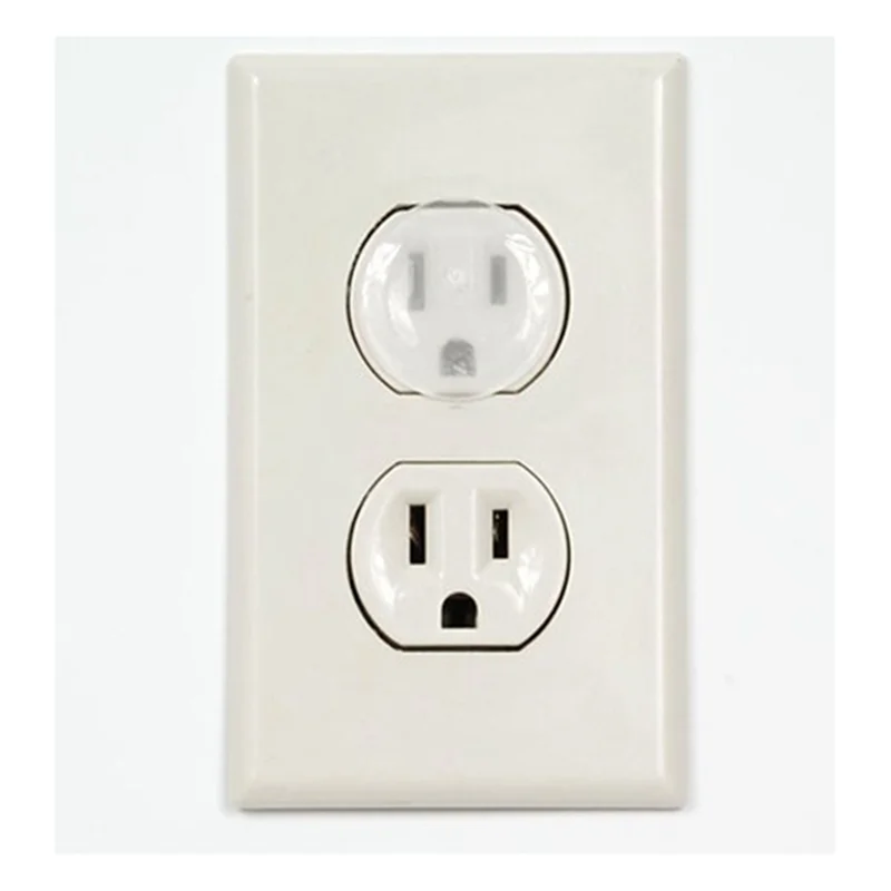 A50U Outlet Plug Covers (160 Pack) Clear Child Proof Electrical Protector Safety Caps