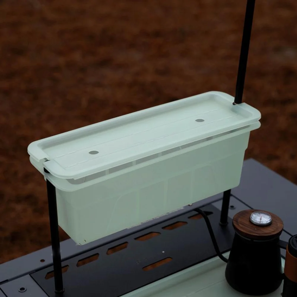 

Светящийся в темноте контейнер для хранения на открытом воздухе, совместимый с IGT Half Unit, объемом 2,6 л, для чайных сервизов, столовых приборов и инструментов