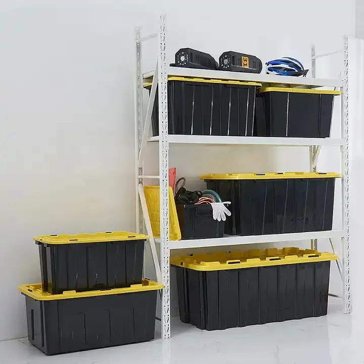 150L large capacity thickened high quality polypropylene plastic box warehouse car portable tool box