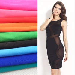 Spandex Soft Mesh Fabric with Four Sid Elastic Transparent Tight Fitting Performance Apparel Bottom Lining Fashion Design Cloth