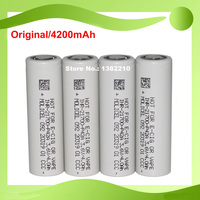 4PCS/LOT Original Molicel 3.6V 21700 INR21700-P42A 4200mAh 45A Discharge Support -40℃ Low Temperature Discharge Battery