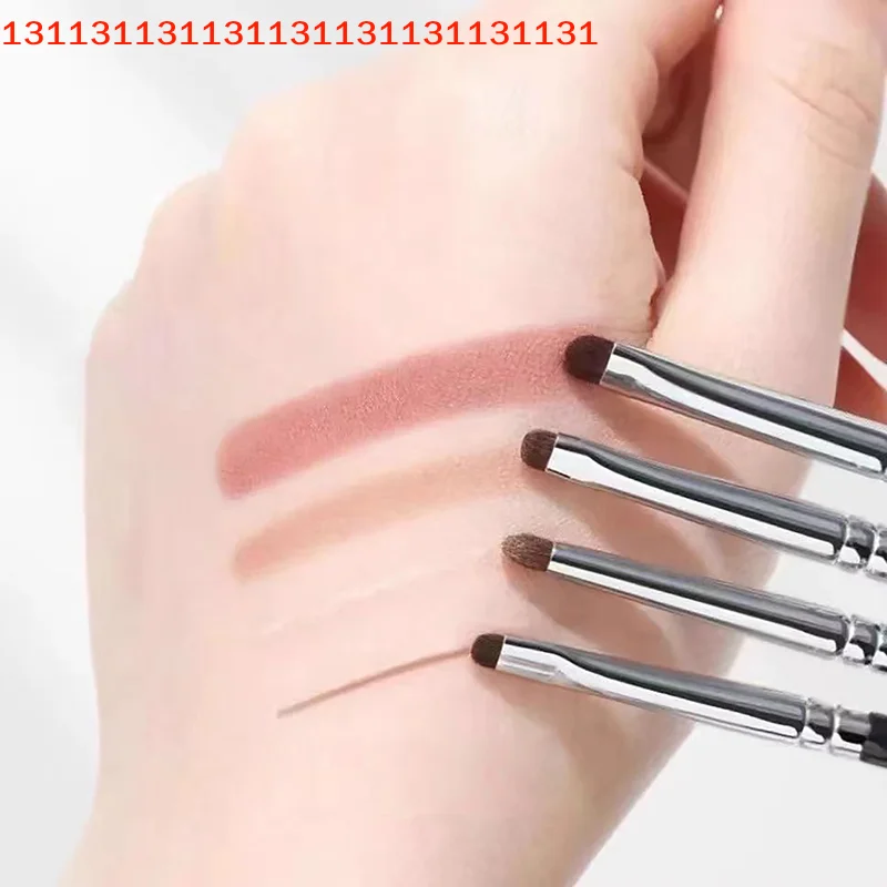 Horse Hair Eyeshadow Smudge Brush Small Smoky Liner Makeup Brushes Detail Small Eyeshadow Make Up Brush Eyeliner Smudge Brush
