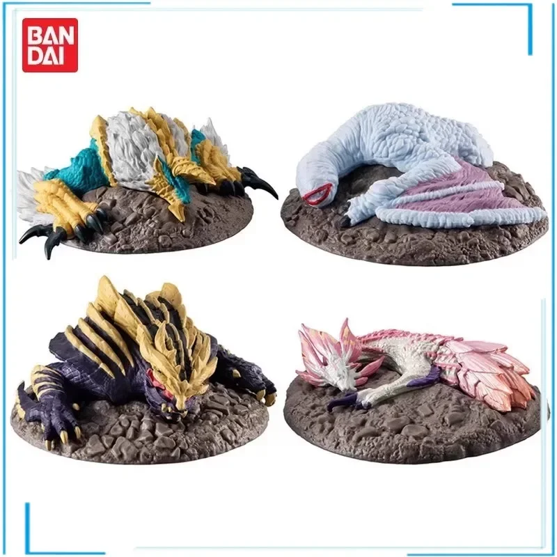 BANDAI Monster Hunter Magaimagado Mizutsune Gashapon Collect Ornaments Childhood Memories Action Figure Model Toys