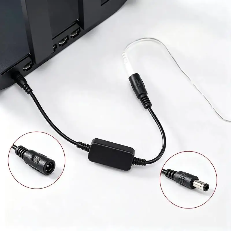Router Automatic Reboot Cable 24H Auto Reset Multi Voltage Support For Home Office Wifi Routers