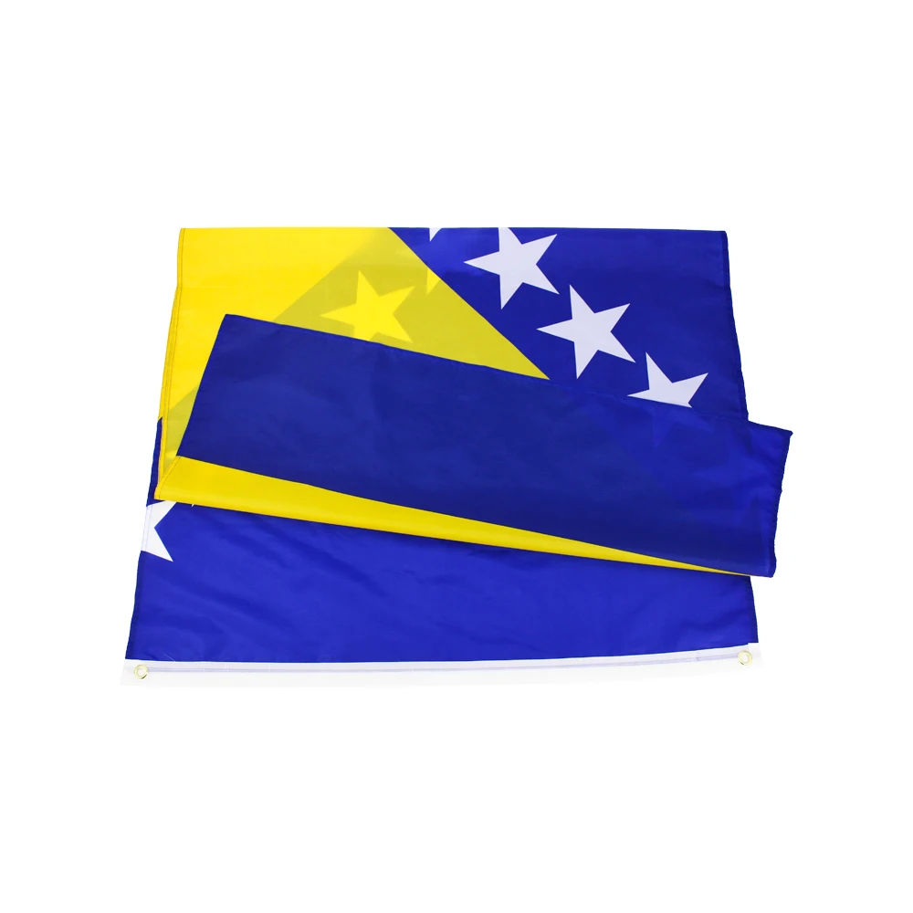 3X5Fts  90X150cm BIH BA Bosna Hercegovina Bosnia And Herzegovina Flag