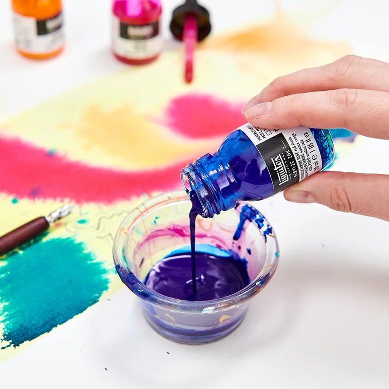 30ml Liquid Acrylic Ink Brightly Colored Waterproof Sun-resistant Not Easy To Fade for Hand-painted DIY Graffiti Manicure view 4