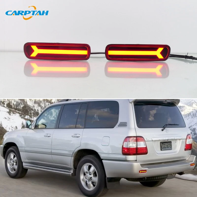 

Автомобильные фонари заднего бампера для Toyota Land Cruiser LC100 1998 - 2007