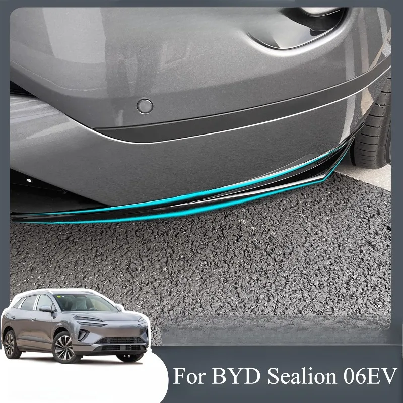 

Для BYD Sea Lion 06EV/Dmi передний бампер, полоса для предотвращения столкновений, страховка передней поверхности, защита от царапин, угловые аксессуары