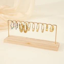 Earring Necklace Ring Bracelet Jewelry Holder Jewelry Display Organizer Holders Metal Storage Racks