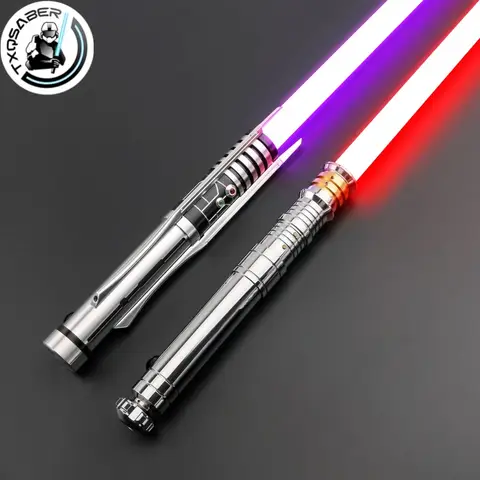 TXQSABER Darth Revan  NeoPixel Lightsaber Smooth Swing Metal Hilt Colors Changing Sounds Force Blaster Jedi Sword Cosplay Toys