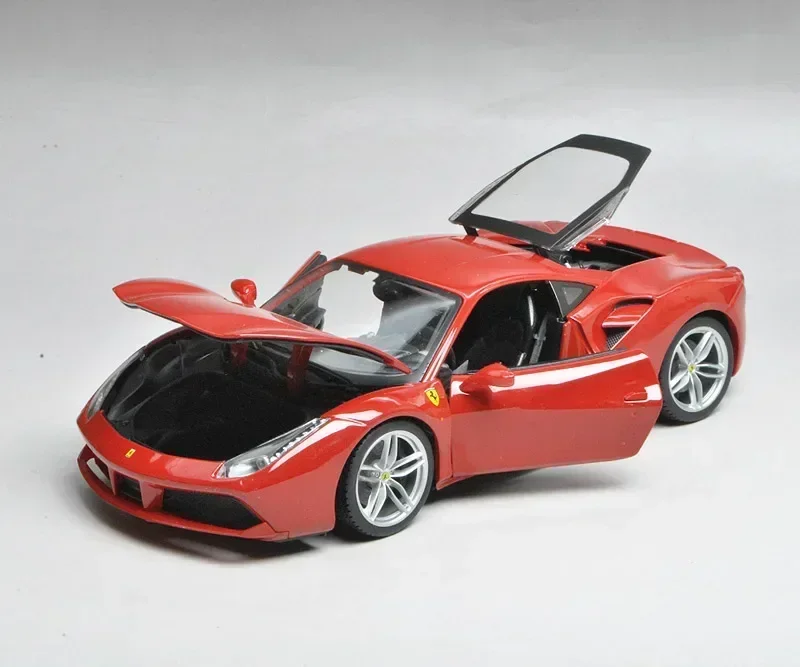 Bburago 1:18 Ferrari 458 Speciale Car Models Ferrari 488GTB Alloy Die-cast Models Car Toys Sportcars Collection Boy Toy Gifts