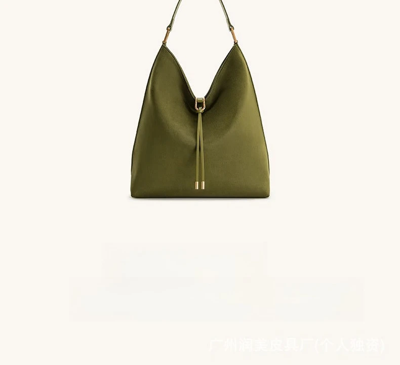 JW PEI Tote Bag, New Style, Suede Hobo Bag, Large Capacity, Relaxed Feel, Shoulder Bag/Underarm Bag