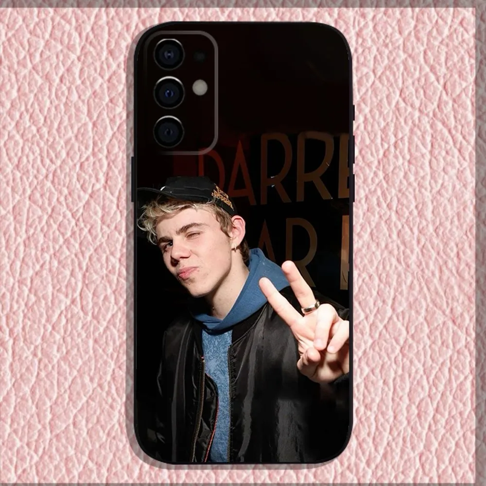 Rapper The Kid L-Laroi Phone Case For Samsung S24,S21,S22,S23,S30,Ultra,S20,Plus,Fe,Lite,Note,10,9,5G Black Soft Shell