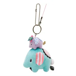 Sentimental Circus Plush Toy Mouton Elephant Keychain Key Chain Cute Kawaii Bag Keychains Anime Plushie Kids Girls Toys