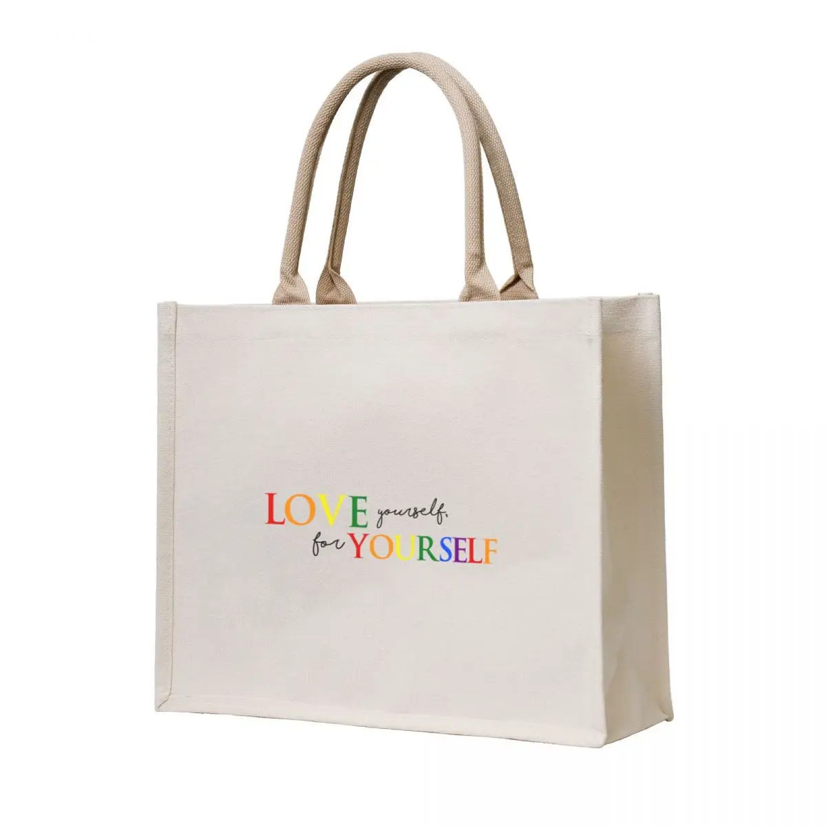 

Love Yourself For Yourself Danielle Savre Tote Bag custom tote bag shopper bags for women Canvas stote bag