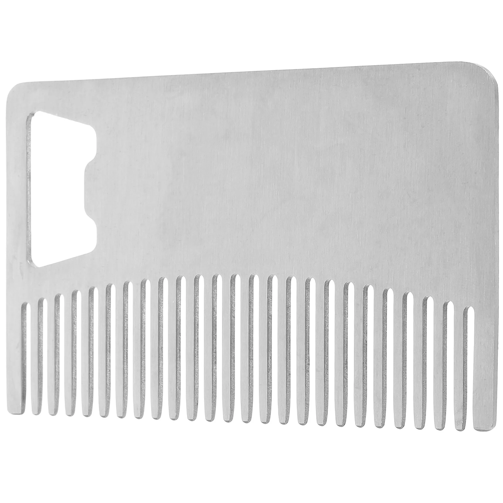 

Hair Man Beard Comb Hairdressing Accessory Stainless Steel Combs for Men Barber Stylist