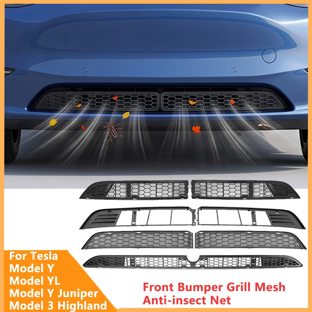 Bumper Guard Protector - 테슬라 모델 YL/3/Y 주니퍼 하이랜드 전면
