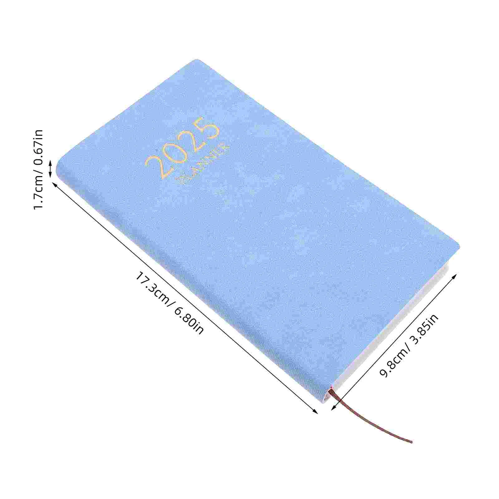 2025 Schedule Monthly Planner for Daily Organization Notepad Weekly Calendar Book Office Notebook Small Meeting Journal Work