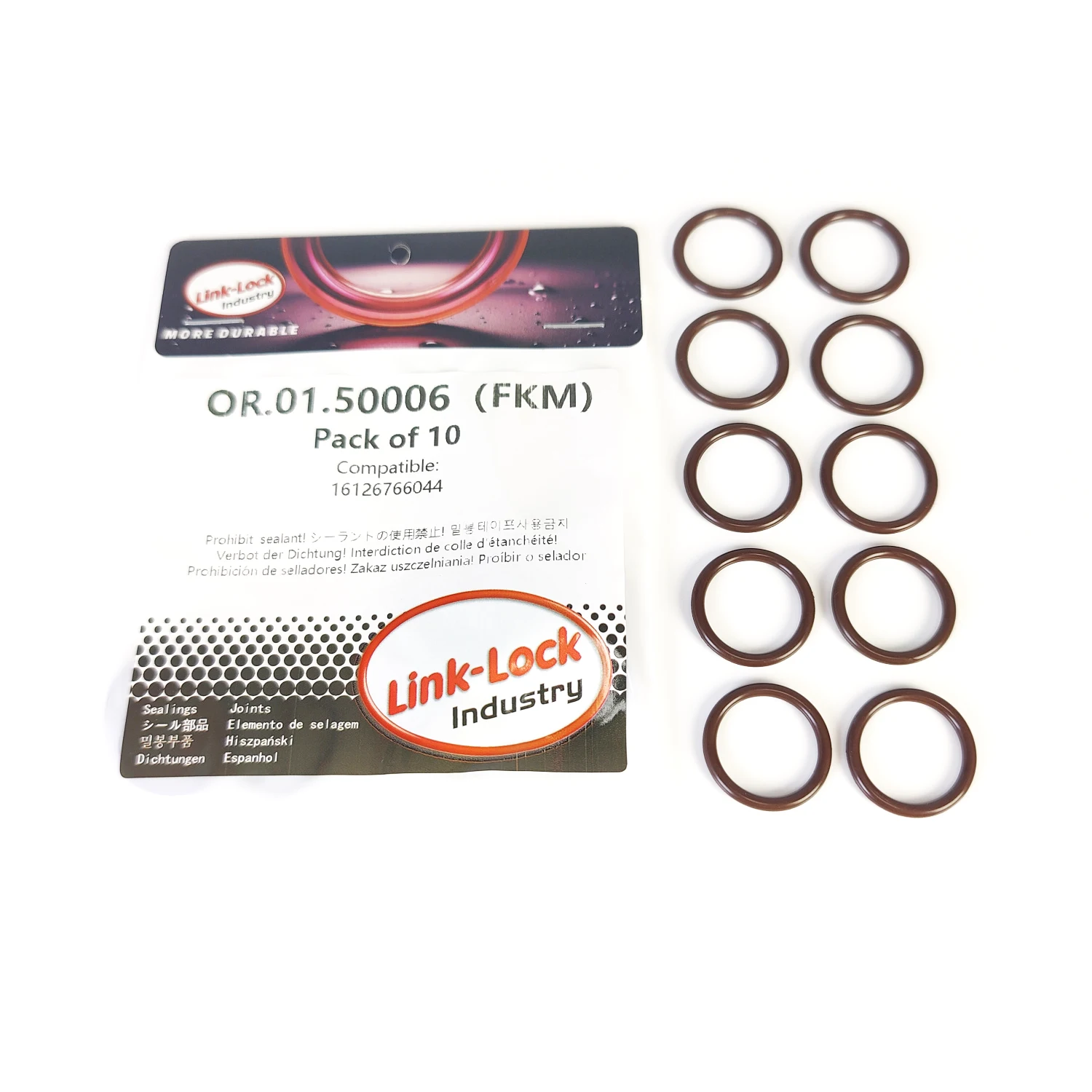 10PCS Fkm Viton OR.…