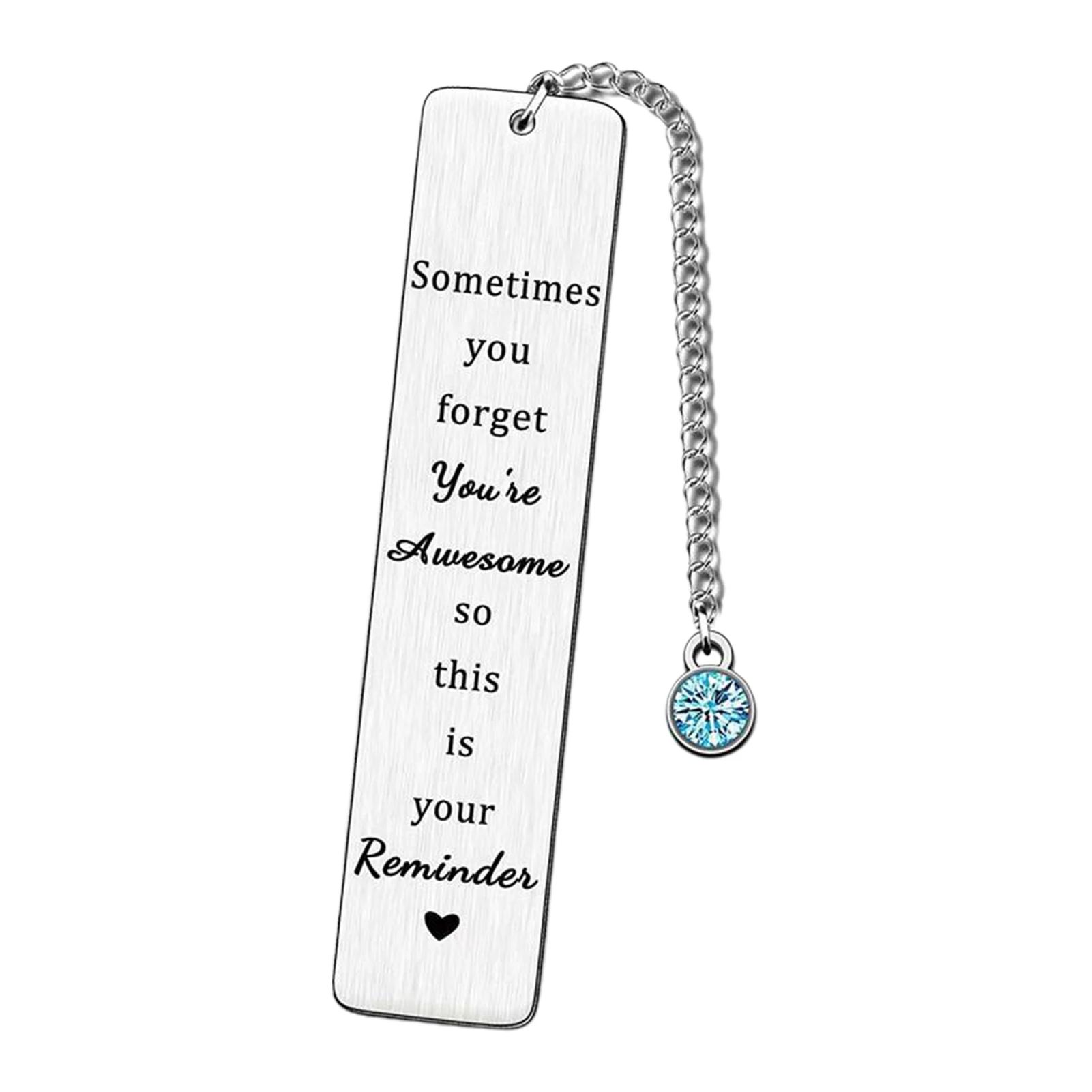 حروف زميل ملهمة المرجعية الفولاذ المقاوم للصدأ الثقة مع سلسلة هدية عيد ميلاد طالب لصديق الرجال النساء