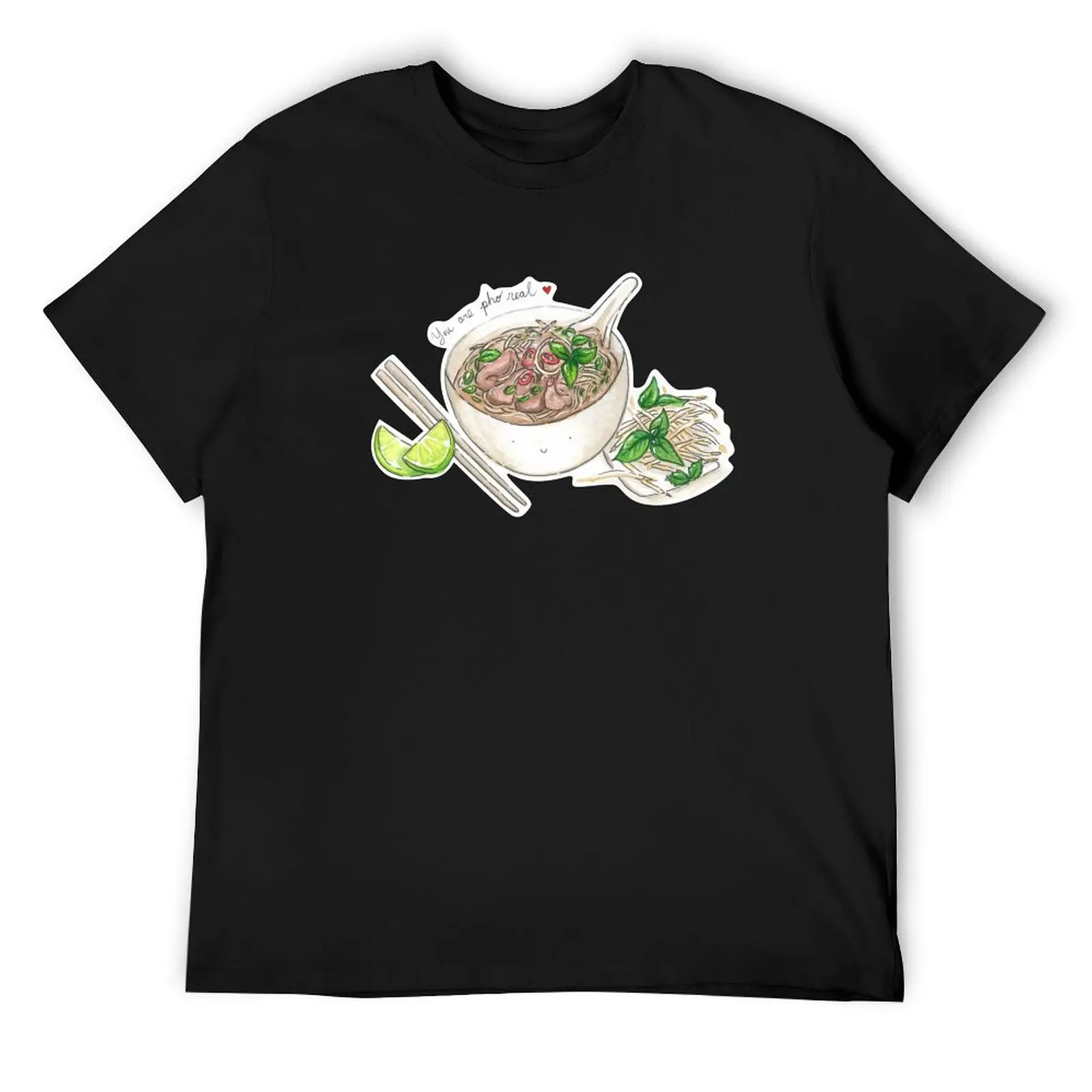 

You are pho real! T-Shirt summer 2025 clothes new edition man t shirt mens plain t shirts