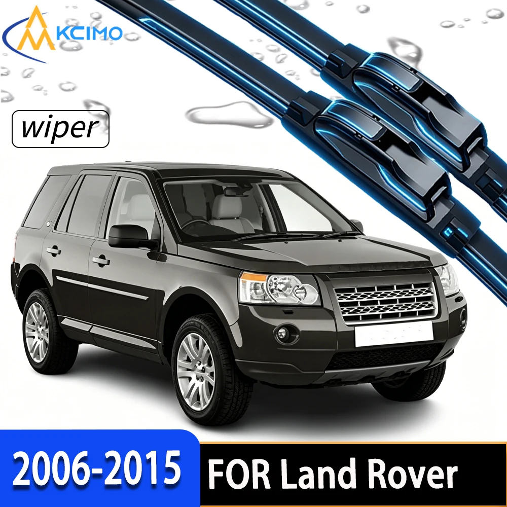 

Premium High-Performance Front Windscreen Wiper Blades with Durable Rubber, Direct Fit for Land Rover Freelander 2006-2015