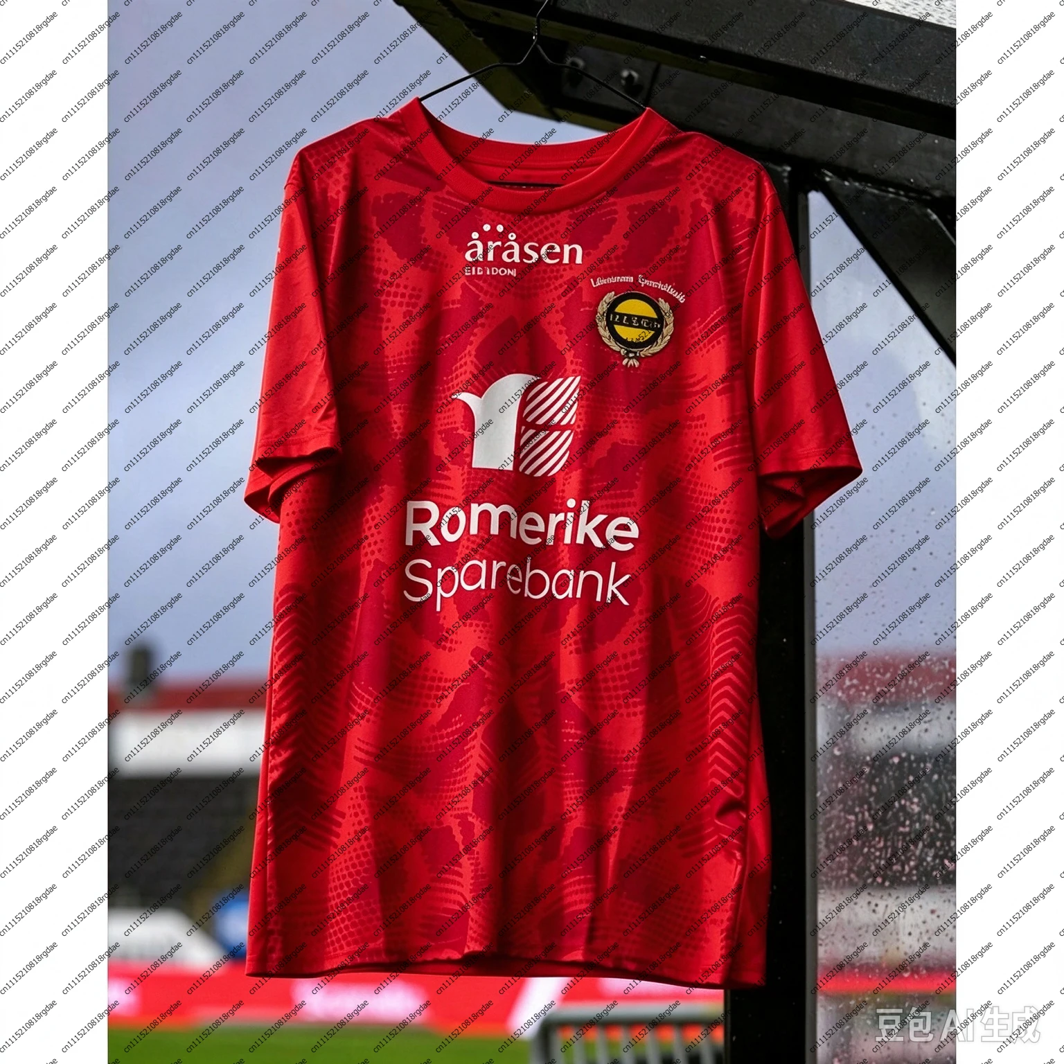 26-27 Lillestrøm Home and Away T-Shirt with 3D Digital Print, Comfortable and Breathable Sports Casual Top