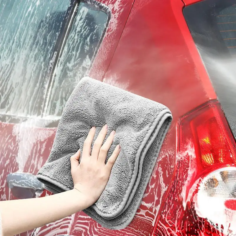 

Car Wash Cloth Auto Fast Cleaning Towles Multifunctional Car Window Mirror Cleaning And Water Absorption For Car Maintanances