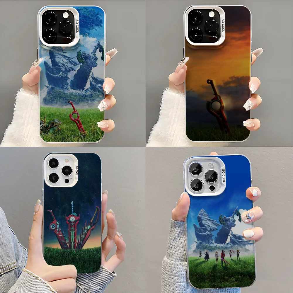 

Xenoblade Chronicles Phone Case Phone Case For iPhone 14 16 15 11 12 13 Pro Max Mini Plus Shockproof Cover