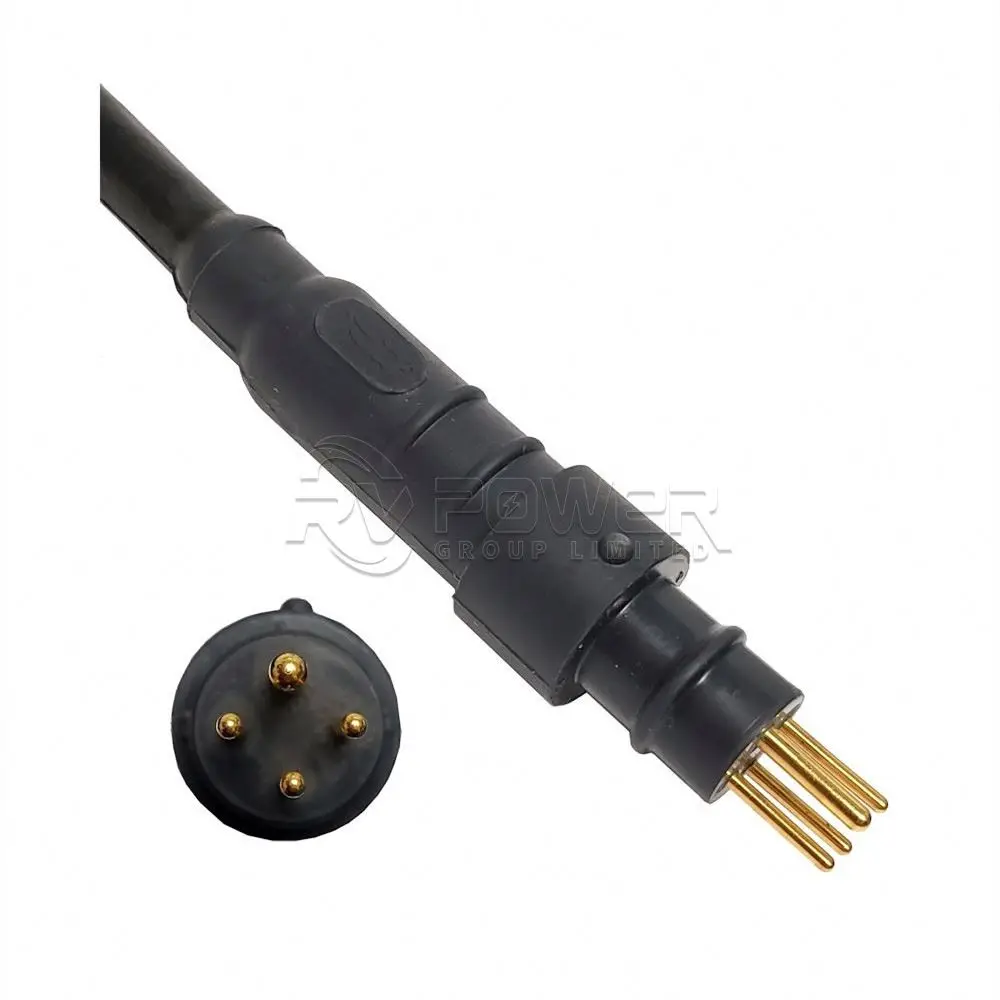 3H/Seacon RMG-2-MP 2 Pin Male Rubber Connector