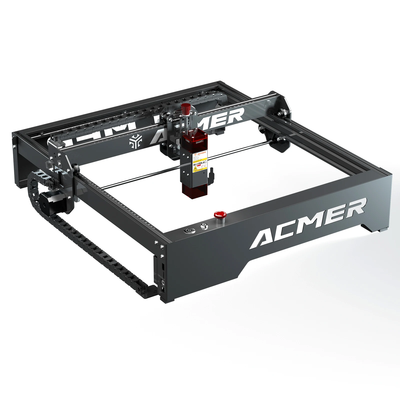 ACMER P1 Laser Engraver 10W Laser Cutter Carving Machine High Engraving Carving Speed 400x410mm Engraving Area