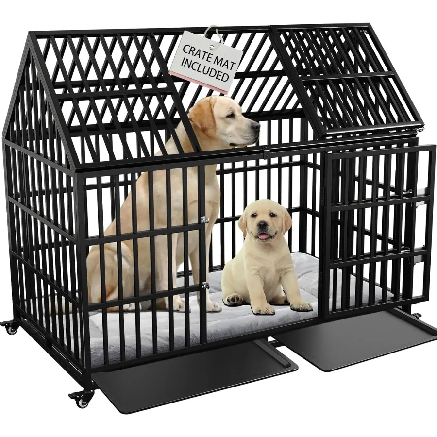 Heavy Duty Dog Crat…