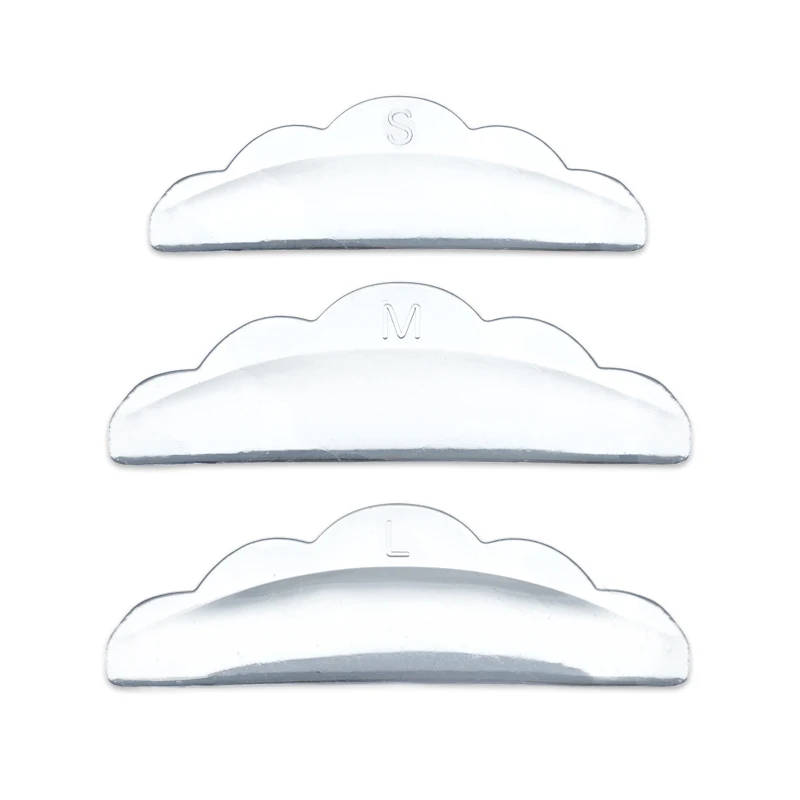 3 Pairs Self-adhesive Eyelash Extension Lifting Perm Silicone Pads Reusable 3D Lash Curling Pads Curler Applicator Makeup Tools - Image 2