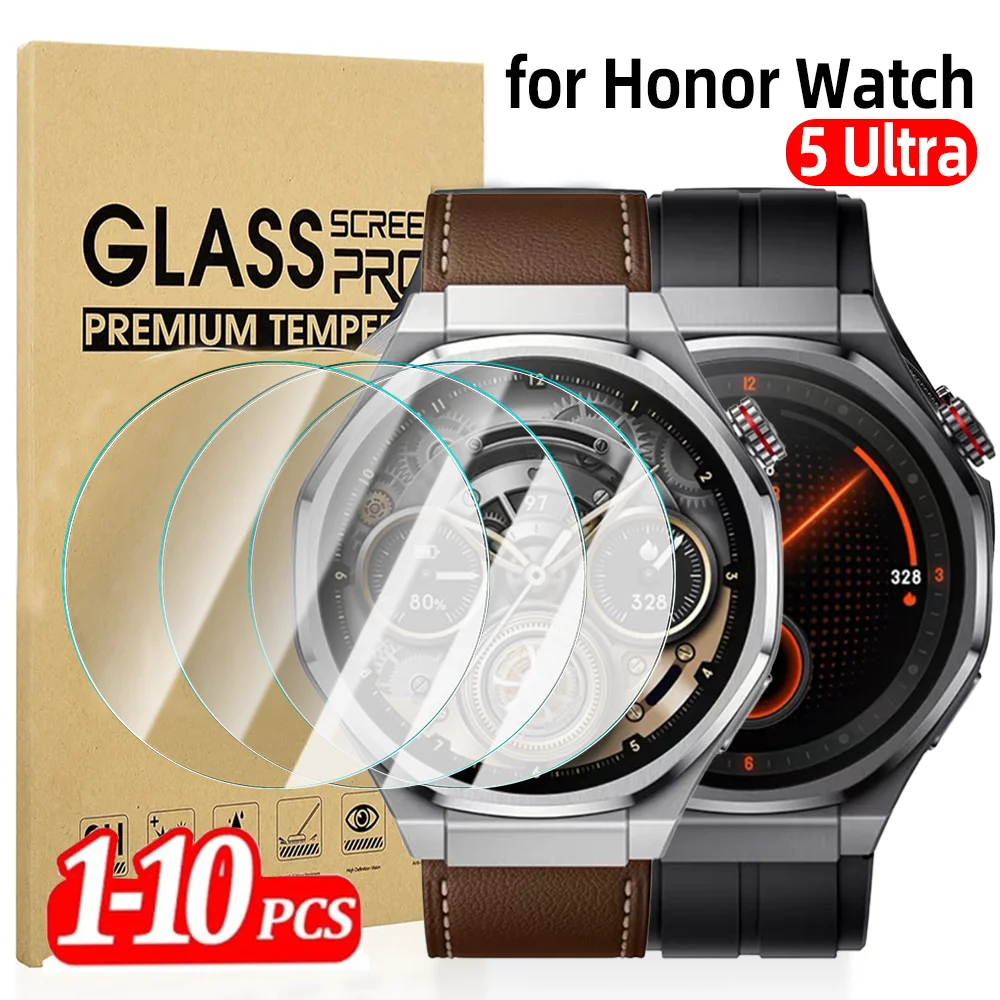 

1-10 шт. для Honor Watch 5, ультразащитная пленка из закаленного стекла, защита от царапин, полное покрытие, защитная пленка для Honor Watch 5Ultra