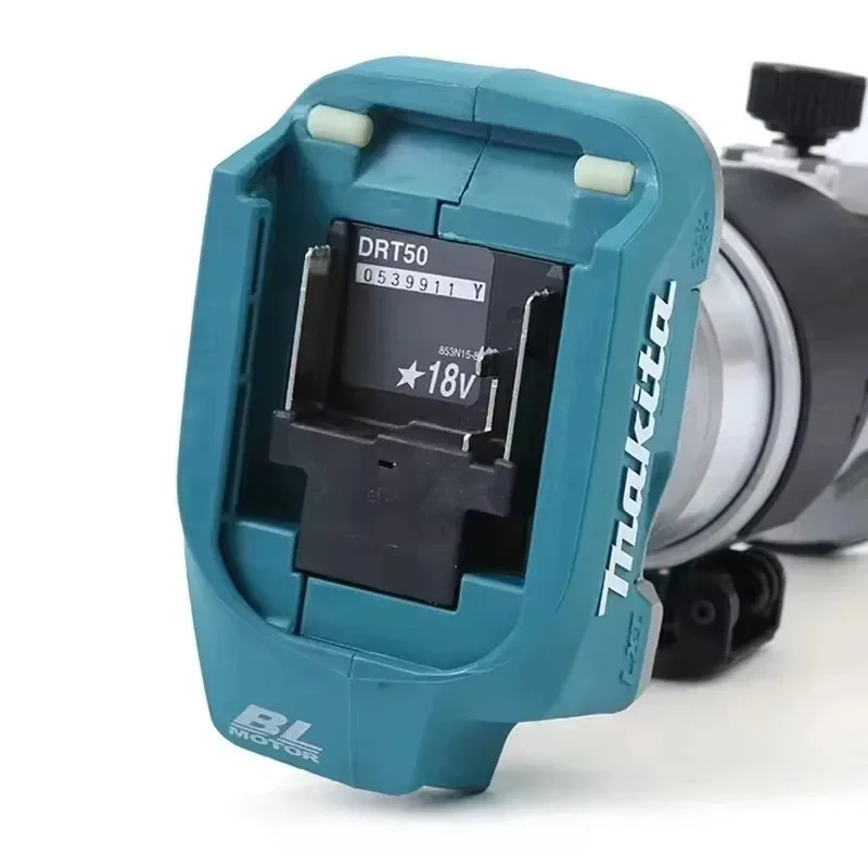 ماكيتا DRT50 ماكينة تشذيب لاسلكية أصلية قابلة لإعادة الشحن ماكينة تشذيب بدون فرش أداة طحن ماكينة نقش الأعمال الخشبية #6