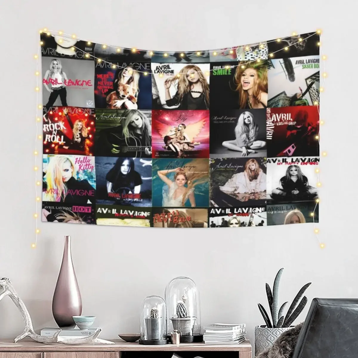 Ai Avril Lavigne Quilt For Fans Tapestry Home Decoration Wall Tapestries Custom Tapestry