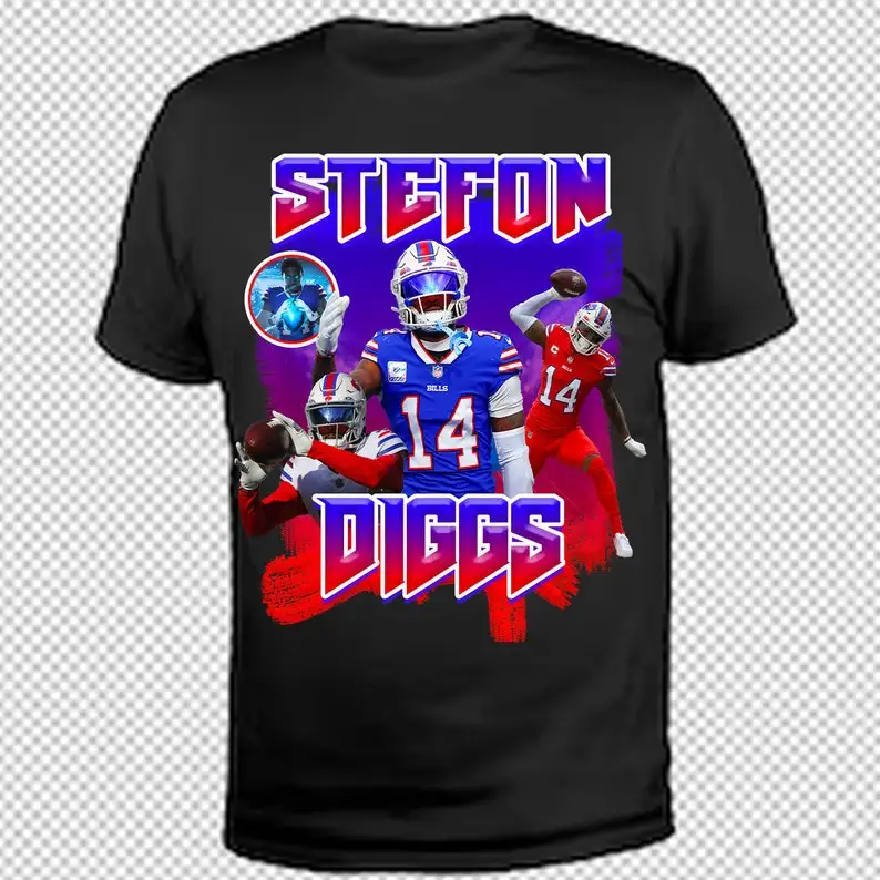 ROCK BAND. Stefon Diggs mafia t shirt design download png original art graphic