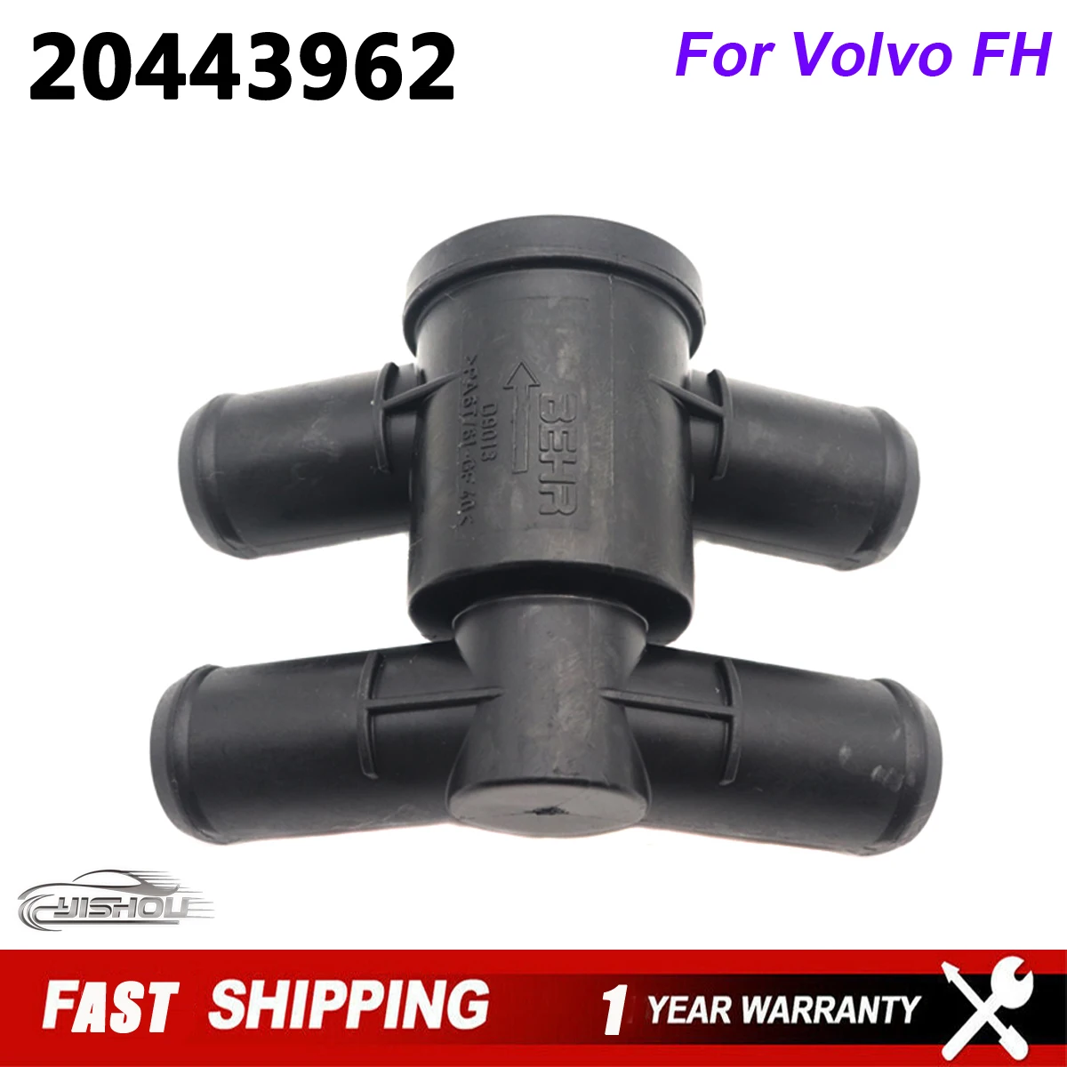 Car Truck H9 Carrier Heating Water Valve 20443962 For Volvo FH 21924630 High Quality  1PCS