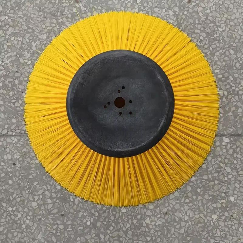 High Quality Wear-resisting Municipal Sweeper Brush Gutter Broom Road Snow Sweeper Poly Circular Brush Sweeper Side Brush