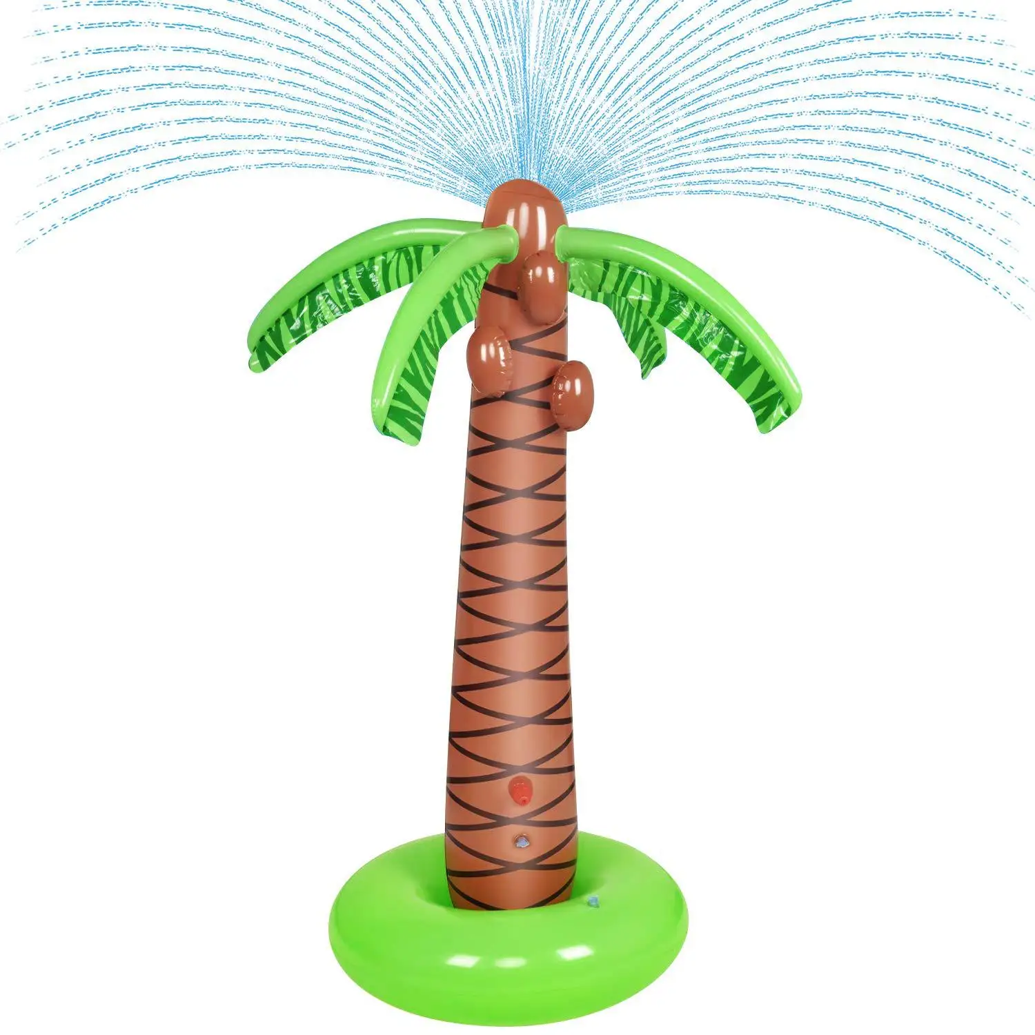 Backyard Inflatable Coconut Tree Water Games Inflatable Water Cushion Sprinkler Toys Children's Educational Toys