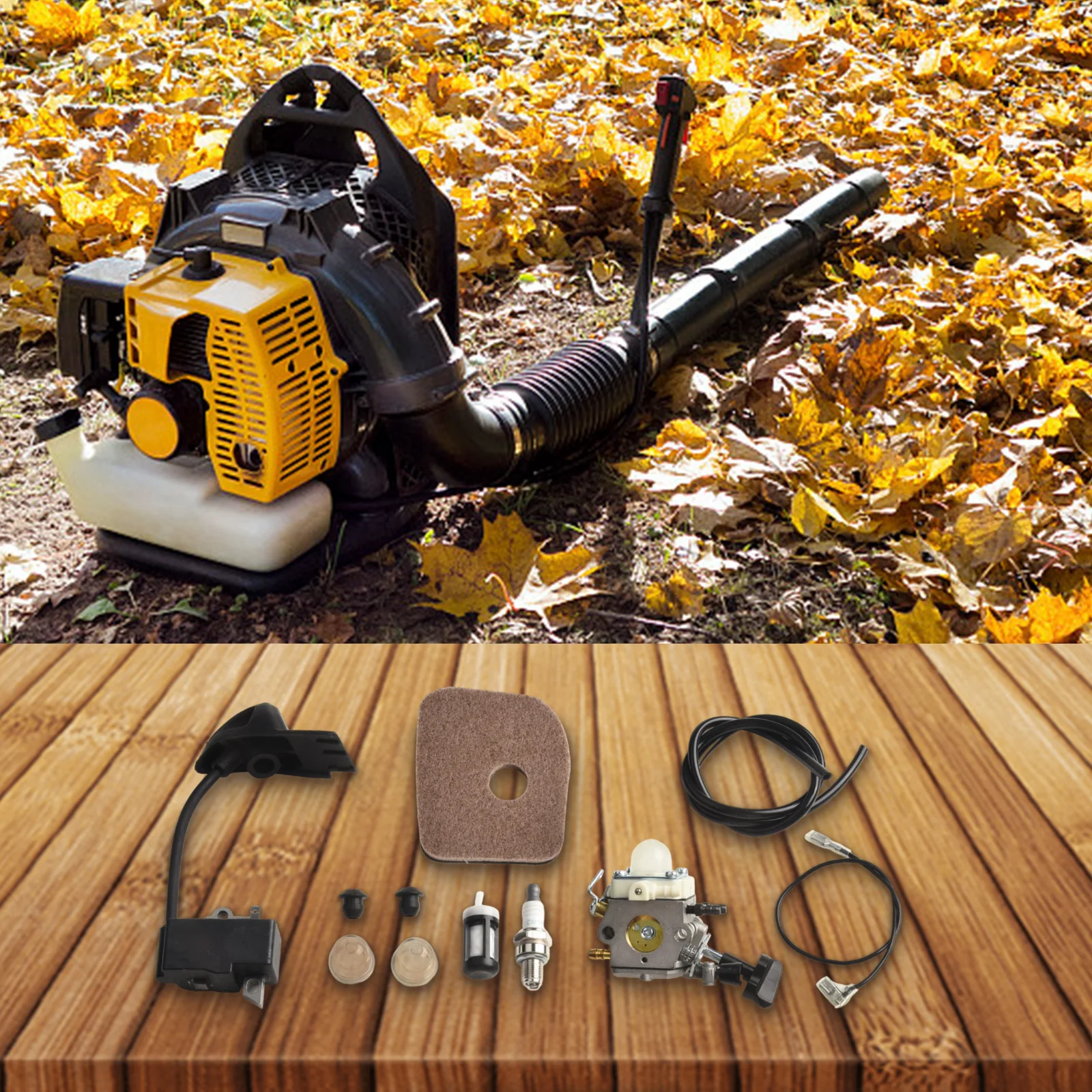 

C1M S261B Compatible Carburettor Ignition Coils For Efficient Operation in Popular leaf blower models including multiple series