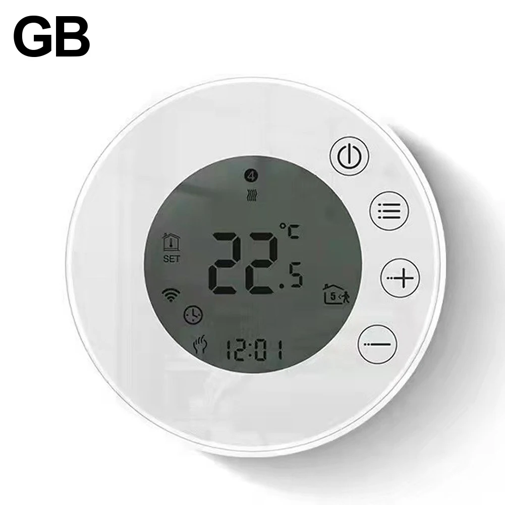 Blocco di sicurezza per bambini Riscaldamento programmabile Controllo remoto Comfort Riscaldamento Funzionalità programmabile di 7 giorni Ottimizzazione dell'energia